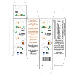 OroTis spray de gât, 20 ml, Tis Farmaceutic - Img 3