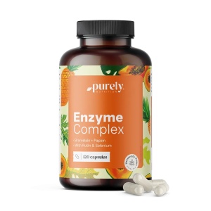 Purely Nutrition, Enzyme Complex - complex de enzime, 120 capsule - Img 2