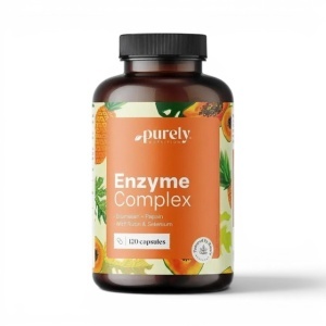 Purely Nutrition, Enzyme Complex - complex de enzime, 120 capsule