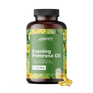 Purely Nutrition, Evening Primrose Oil, 120 capsule moi - Img 2