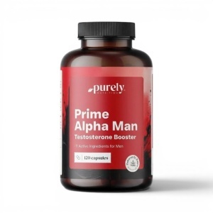 Purely Nutrition, Prime Alpha Men - testosterone booster, 120 capsule