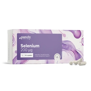 Purely Nutrition, Selenium 200 mg - seleniu 200 mg, 60 capsule - Img 2