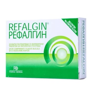 Refalgin, comprimate pentru reflux gastric și senzația de arsură la stomac, 20 comprimate, Farma-Derma Italia