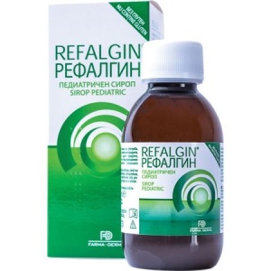 Refalgin Pediatric, sirop pentru reflux gastric și senzația de arsură la stomac, 150 ml, Farma-Derma Italia