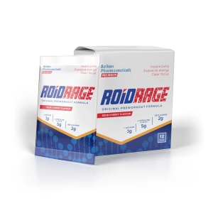 Roid Rage Pre-Workout Sour Cherry, 35 g, Balkan Pharmaceuticals - Img 2