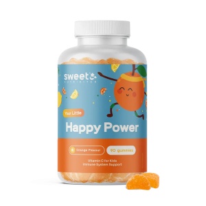 Sweet Nutribites, Happy Power - jeleuri cu vitamina C pentru copii, 90 jeleuri