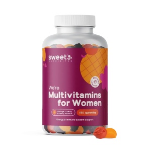 Sweet Nutribites, Multivitamins for Women - jeleuri cu multi-vitamine pentru femei, 150 jeleuri
