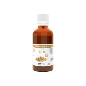 Ulei din Germeni de Grâu cu Vitamina E, hrănește și emoliază pielea uscată, susține elasticitatea și regenerarea naturală, 50 ml, Tis Farmaceutic
