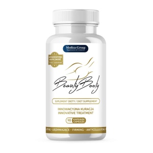 Beauty Booty, supliment alimentar destinat susținerii aspectului ferm și tonifiat al feselor și coapselor, 90 capsule, Medica-Group