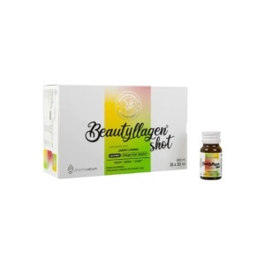 Beautyllagen® Shot cu aromă de măr și lime, 15 buc x 30 ml, Pharmaverum
