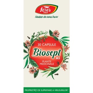 Biosept, A5, 30 capsule, Fares - Img 2