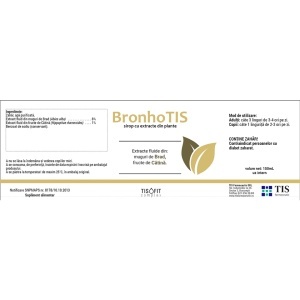 BronhoTIS Sirop, 150 ml, Tis Farmaceutic - Img 2