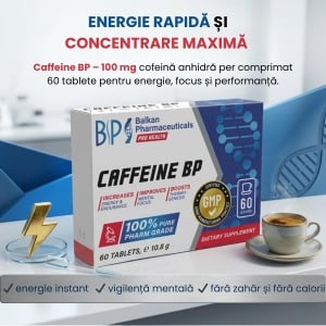 Caffeine, 60 tablete, Balkan Pharmaceuticals - Img 5