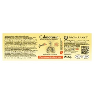 Calmotusin Junior cu Gust de Portocală, 100 ml, Dacia Plant - Img 3