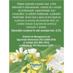 Ceai Colon Sănătos, D88, 20 plicuri, Fares - Img 3