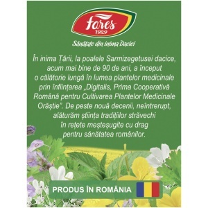 Ceai Digestiv, D147, 20 plicuri, Fares - Img 3