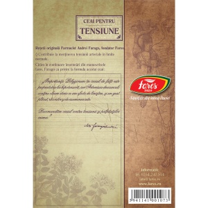 Ceai pentru Tensiune, C26, 50 g, Fares - Img 2
