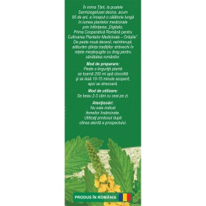 Ceai Turiță Mare iarbă U 96, 50 g, Fares - Img 2