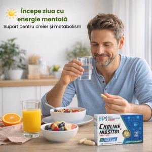 Choline & Inositol, 250mg|250mg, 120 capsule, Balkan Pharmaceuticals - Img 8