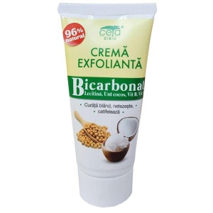 Cremă exfoliantă cu bicarbonat, 50 ml, Ceta Sibiu