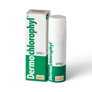 DermoChlorophyl Spray, spray destinat îngrijirii pielii cu probleme dermatologice și confortului local, 50 ml, Dr. Müller Pharma