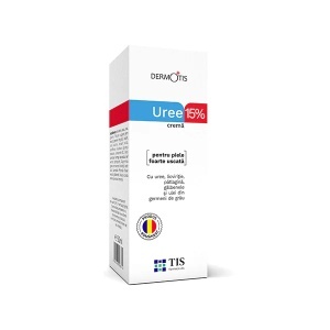 DermoTis cremă cu uree 15%, 50 ml, Tis Farmaceutic