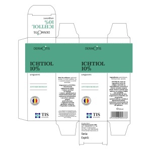 DermoTis Ichitol unguent, 25 ml, Tis Farmaceutic - Img 3