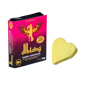 Energy Chocolate for Lady, 24 g, DIBLONG - Img 2