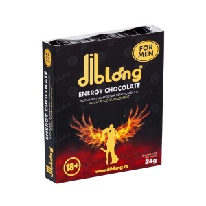 Energy Chocolate For Men, 24 g, DIBLONG - Img 3