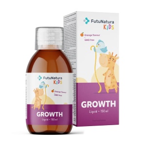 FutuNatura Kids, Growth - supliment alimentar lichid pentru copii, 150 ml