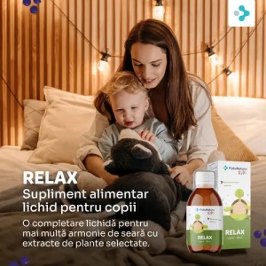 FutuNatura Kids, Relax - supliment alimentar lichid pentru copii, 150 ml - Img 2