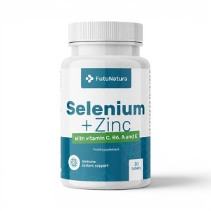 FutuNatura, Selenium + Zinc, 30 tablete