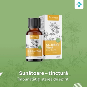 FutuNatura, St. John's Wort Tincture - tinctură de sunătoare, 50 ml - Img 2