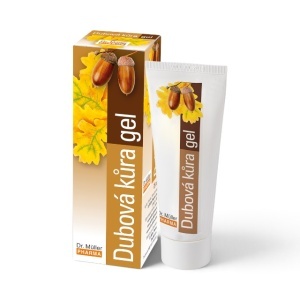 Gel cu scoarță de stejar, pentru îngrijirea și hidratarea pielii, 75 ml, Dr. Müller Pharma