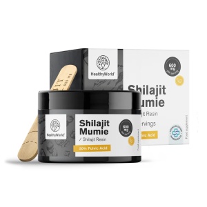 Healthy World, Shilajit Mumie - rășina de shilajit, 30 g