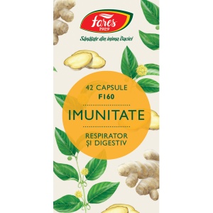 Imunitate Respirator și Digestiv, F160, 42 capsule, Fares - Img 2