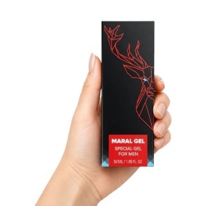 Maral Gel Original, gel cosmetic destinat îngrijirii zonei intime masculine, poate ajuta la susținerea confortului intim și a performanței masculine, cu extract de maral și acid hialuronic, 50 ml - Img 2