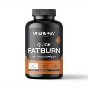 OnEnergy, Quick FatBurn - supliment alimentar destinat susținerii controlului greutății corporale, 120 capsule
