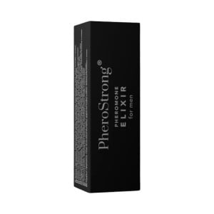 PheroStrong Elixir, mostră parfum cu feromoni pentru bărbați, cu note de lemn de santal, ylang-ylang și trandafir bulgar, 2 ml, Medica-Group - Img 2