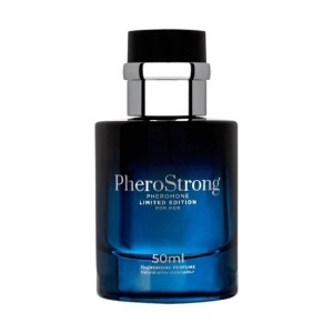 PheroStrong Limited Edition, parfum cu feromoni pentru bărbați, cu note de vanilie, lămâie, lemn de santal și vetiver, 50 ml, Medica-Group - Img 2