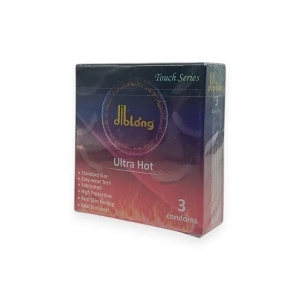 Prezervative Ultra Hot, 3 buc, Diblong - Img 2
