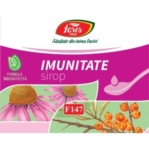Sirop Imunitate, F147, 250 ml, Fares - Img 4