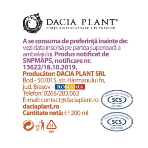 Sirop Imunostimulent Îngerașul, 200 ml, Dacia plant - Img 5