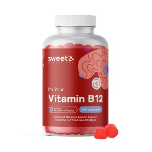 Sweet Nutribites, Vitamin B12 - jeleuri cu vitamina B12, 140 jeleuri