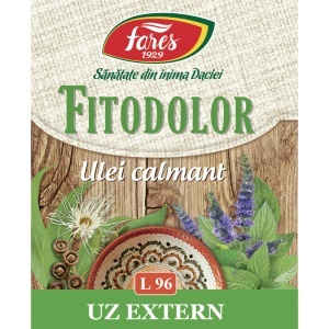 Ulei calmant Fitodolor, L96, 100 ml, Fares - Img 2