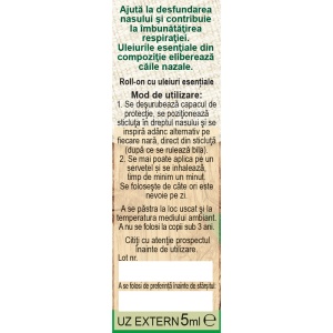 Ulei Hapciu Nazal, R50, 5 ml, Fares - Img 2