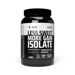 100% Whey Protein Isolate fără aromă, 900 g, Balkan Pharmaceuticals