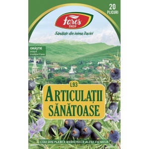 Ceai Articulații Sănătoase, L93,20 plicuri, Fares - Img 2