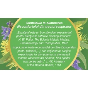 Ceai Bronhofit Ușurarea respirației, R17, 50 g, Fares - Img 4