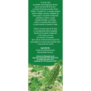 Ceai Castravete amar, M114, 50g, Fares - Img 2